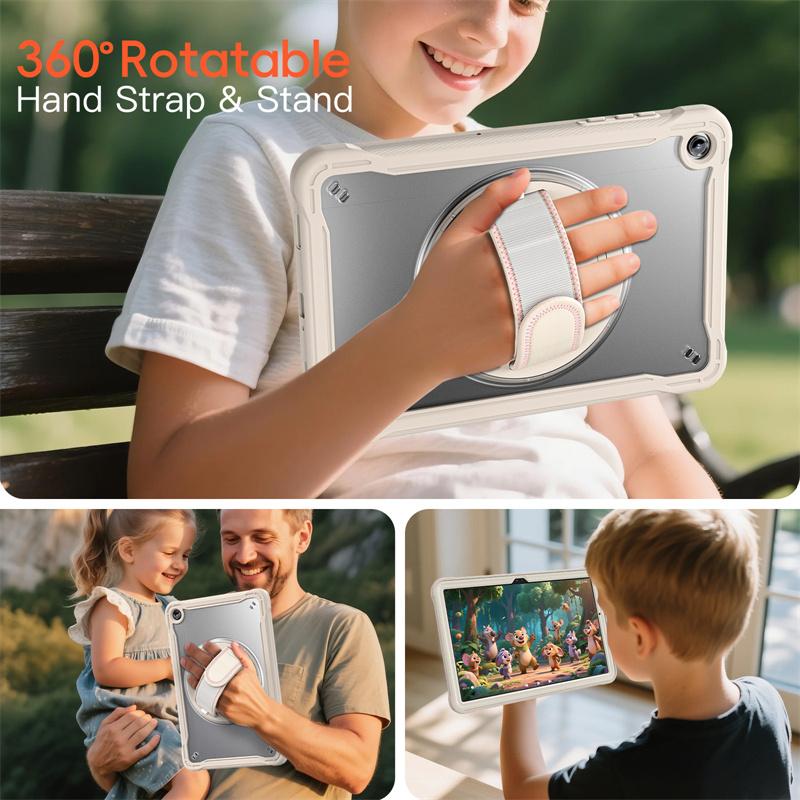 Case for Samsung Galaxy Tab A11 A9 Plus 11 Inch SM-X230 Hand Strap Tablet Cover for Tab A9 A11 8.7" Shoulder Strap Funda Capa