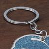 Sparkling Dolphin Keychain Pendant Lightweight Metal Keychains Creative Cartoon Animal Keyring Sea Themed Keychain for Men Women
