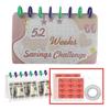 Budget Book 52 Week Binder Saving Challenge Reusable Cash Planner Envelope Couple Money Saving Organizers Cash Stuffing
