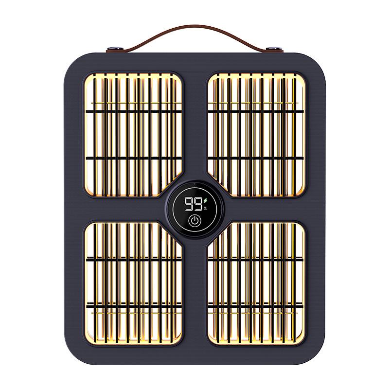 USB Rechargeable Electric Mosquito Trap Lamp - Safe for Indoor Use, Pregnant Women, and Children.