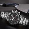 WWOOR Wò Ài 8868 Men's Trendy Luminous Steel Band Waterproof Quartz Sports Watch