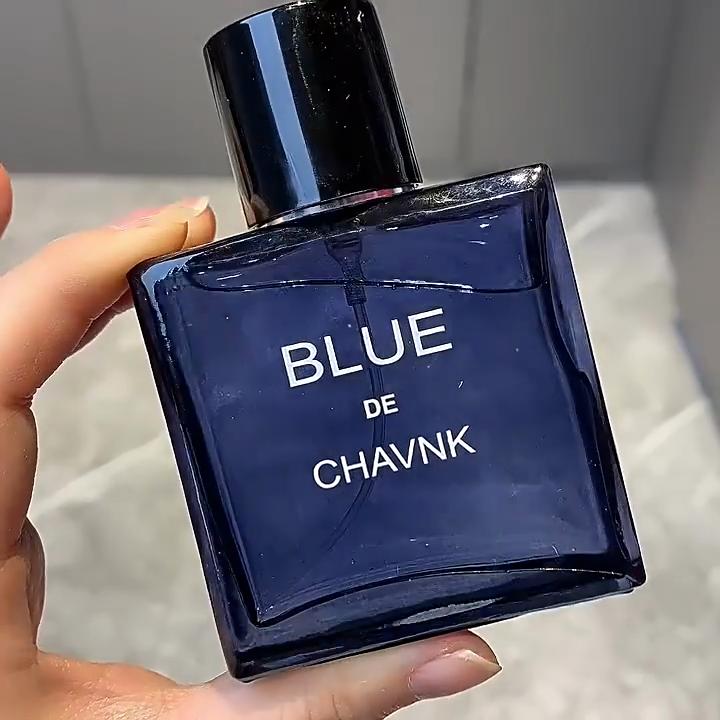 Perfume masculino Oceanic Blue Gentleman da Xiaocheng Yixiang - Fragrância duradoura, leve e masculina para estudantes.