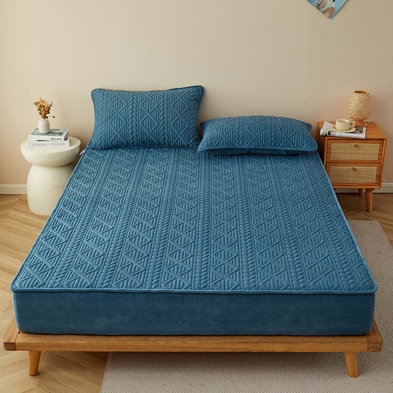 High Weight Milk Velvet Antibacterial Soybean Cotton Bedding Sheet