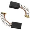 2-Pack Electric Grinder & Drill Carbon Brushes - Compatible with Hammer, Planer, and Hand Tools, Includes Small Spring.
