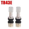 TR43E TR48E Car Tire Valve Stem Aluminum Alloy Tubeless Wheel Air Valve Caps Auto Motorcycle Truck Bike Tyre Replacement Parts