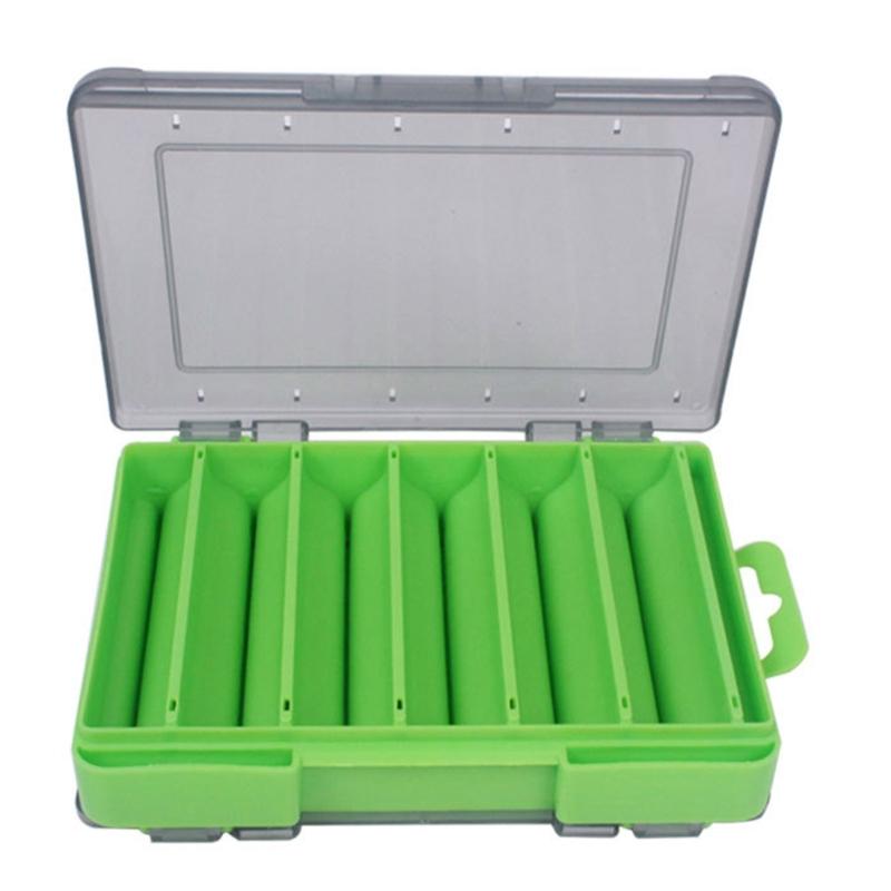 Water Proof Double Side Accessory Tackle Tool Box Fishing Hook Storage Trags Organizers Box Clear Terminals Tackle Case
