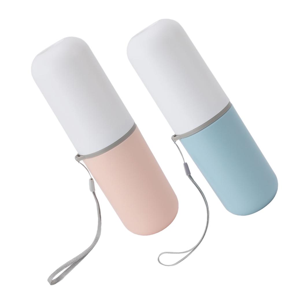 Travel Toothbrush Holder Case Plastic Multifunctional Portable Toothbrush Cup Case