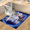 1pc,Elsa Frozen Elsa Anna Olaf Sven Kristoff Home Office Chair Rug Outdoor Carpet GiftH196
