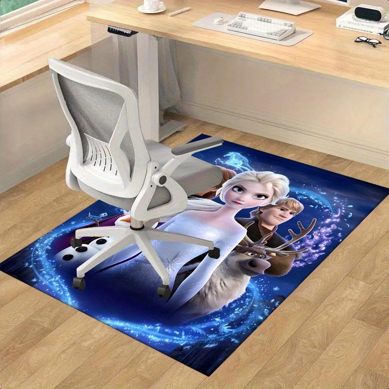 1pc,Elsa Frozen Elsa Anna Olaf Sven Kristoff Home Office Chair Rug Outdoor Carpet GiftH196 60cm by 90cm