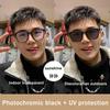 Fashion Photochromic Eyeglasses Anti Glare Uv Protection Sunglasses For Men Women Daily Outdoor Use