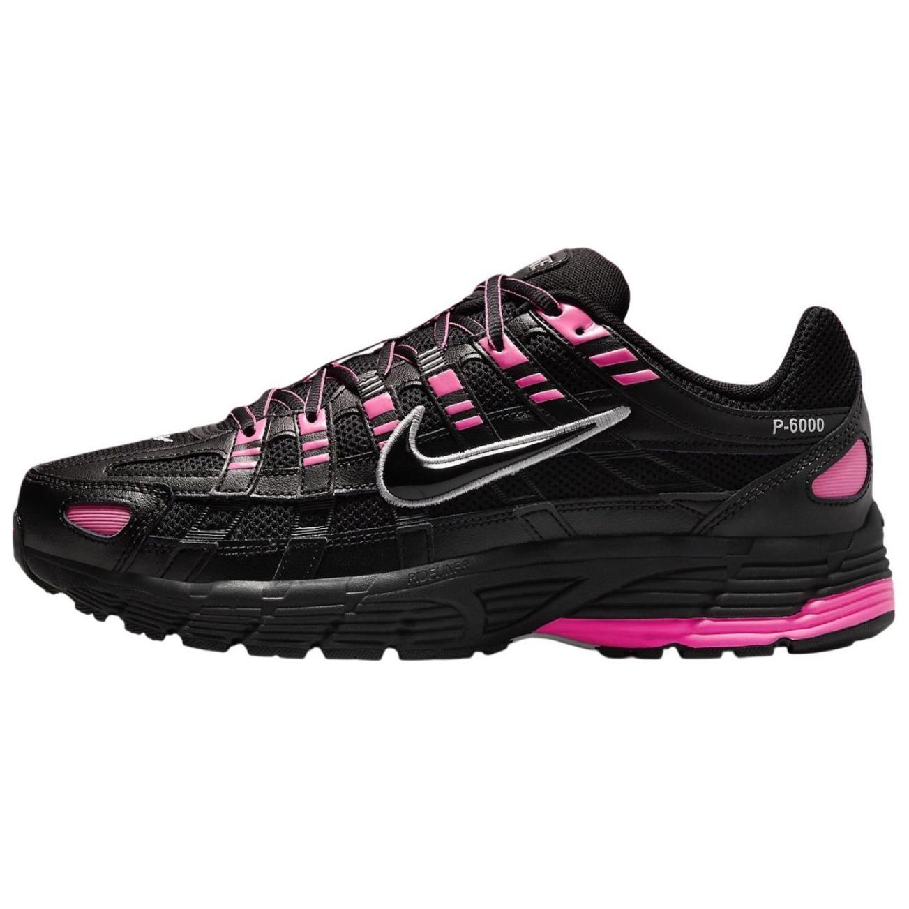 Nike P-6000 Pink Blast Metallic Silver Black Men s CD6404-600 EU 40