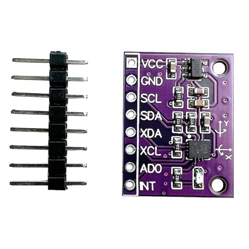 High Precise & Compactly QMI8658C Sensors Board Supports for BMI160 6Axis Motion Analysis for Robotics and Drones