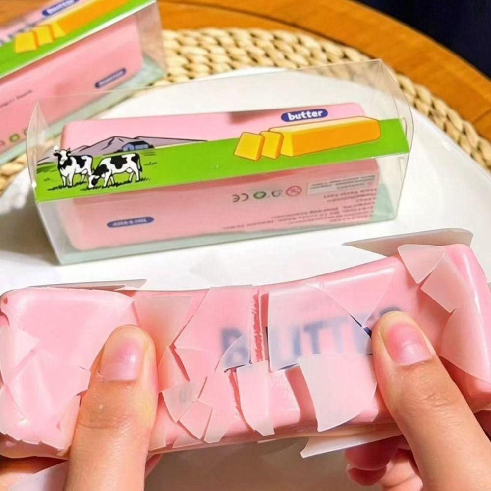 Angstlösende knusprige Seife Quetschspielzeug Wachsbeschichtung Gemüse Fidget Spielzeug für Kinder Erwachsene