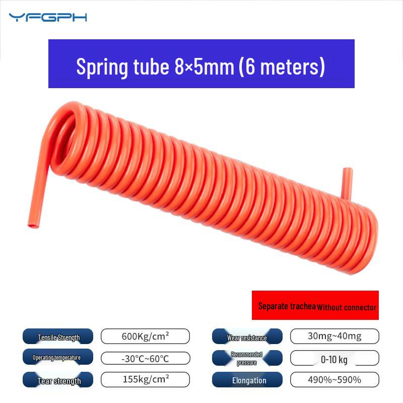 YFGPH PU Spring Air Hose PU 8x5mm