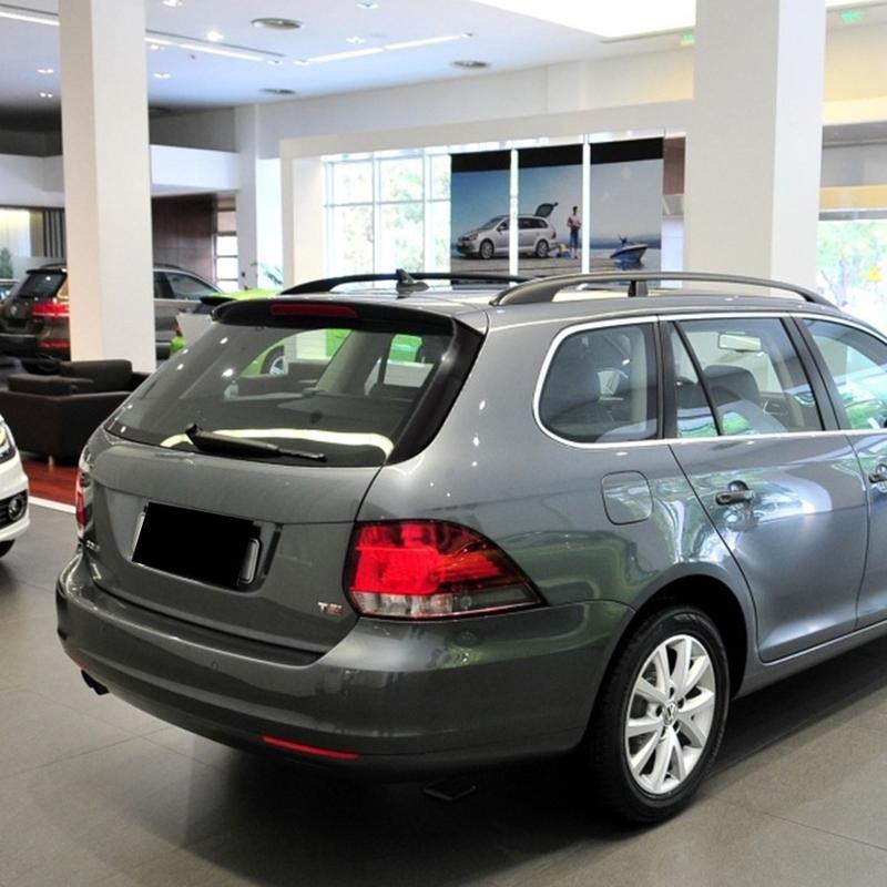 For Volkswagen VW Golf 6 MK6 Variant Wagon Car Rear Window Side Spoiler ABS Rear Canard Splitter Trim Accessories