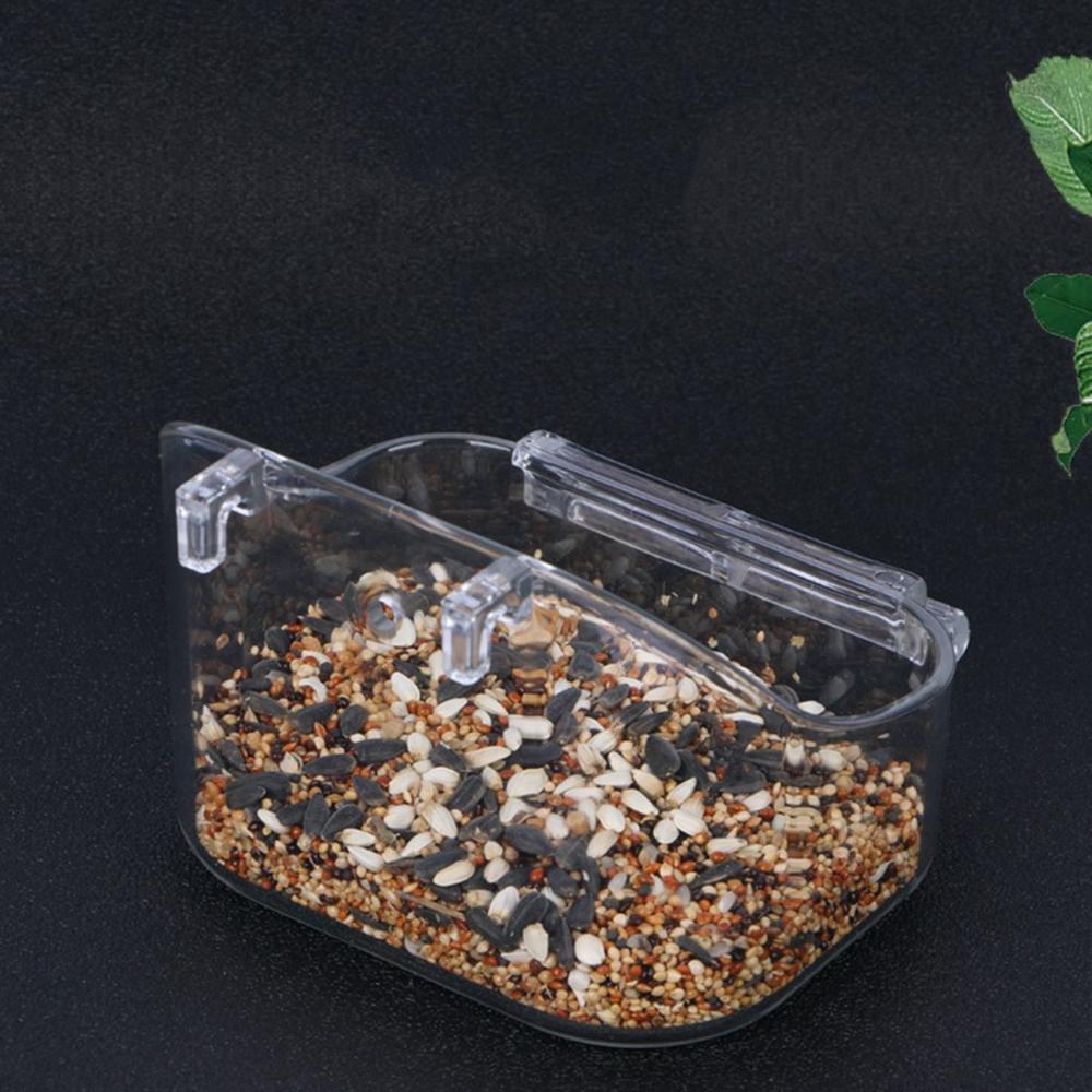 Pet Shower Hanging Bird Bath Cage Plastic Birdbath New Bird Bowl