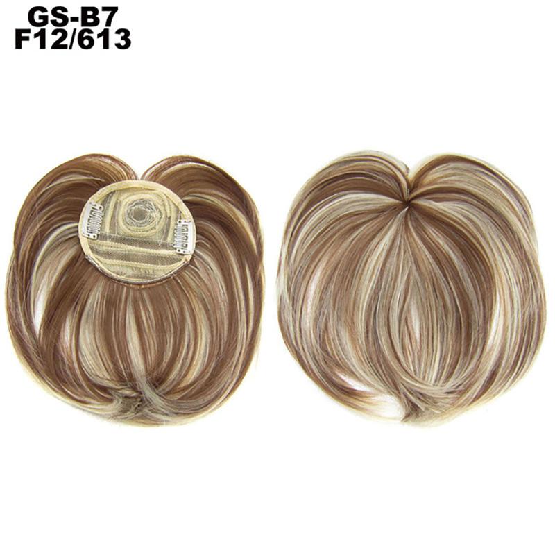 Hair Bangs Blunt-Bang Clip On Hair Extension False Fringe Women's Hairpieces