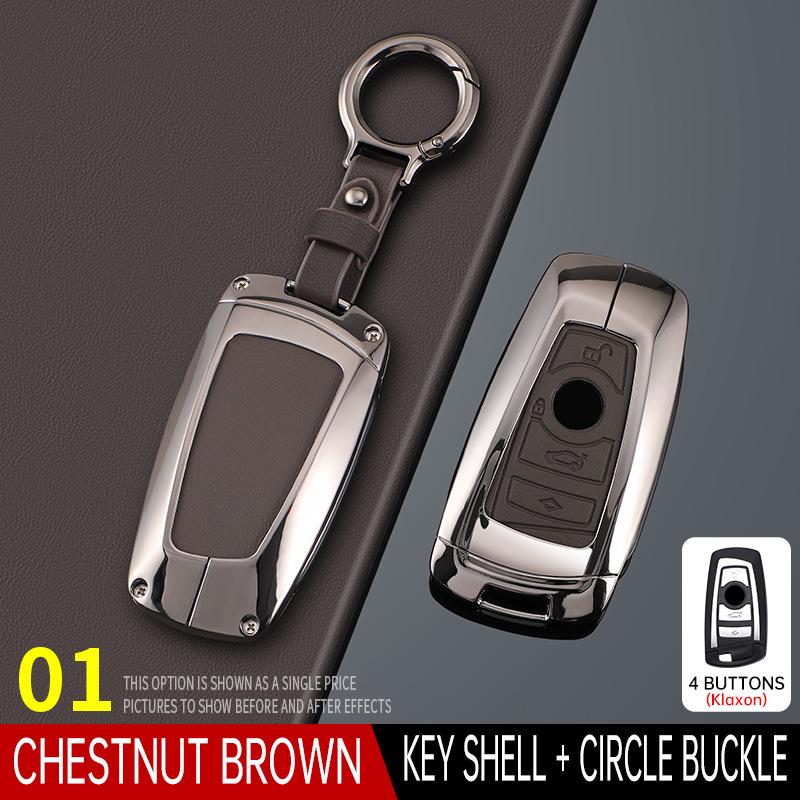 For BMW 3/5/7 Series Key Case - High-End Key Shell for Men & Women