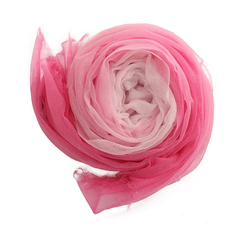 

300 однотонный градиентный цвет кольцо бархатный кашемировый шарф женский удлиненный тонкий платок шелковый шарф 240