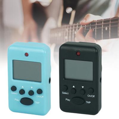 Mini Metronomo Elettronico LCD Strumento Musicale Metronomo Digitale Battito Tempo Multifunzionale Chitarra Metronomo Digitale