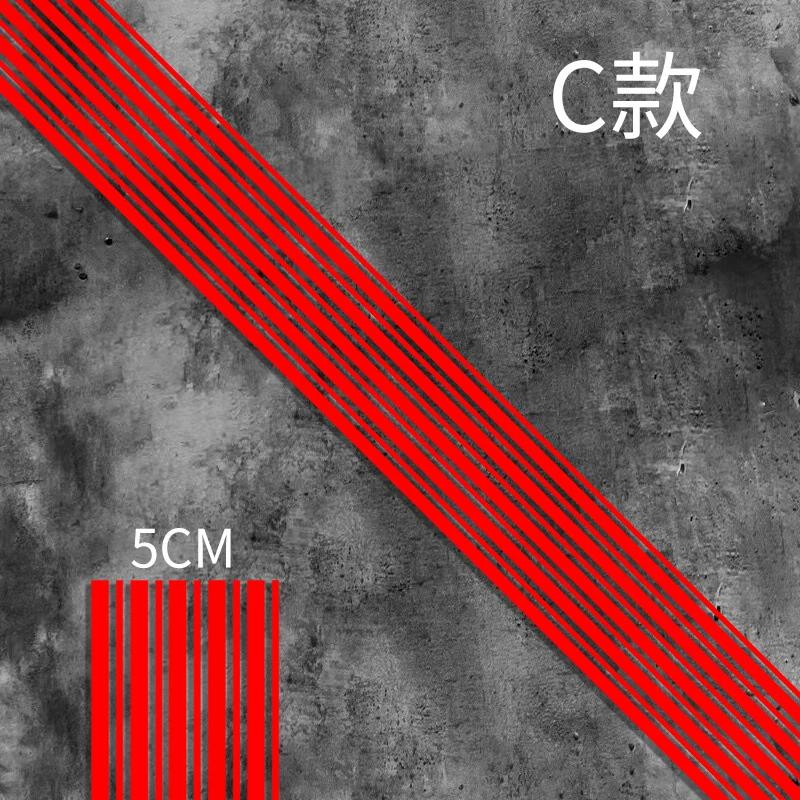 1PC 50CM Stripe Motorcycle Stickers Refit Motorbike Fuel Tank Body Decoration DIY Racing Helmet Stickers Waterproof Vinyl Decals