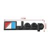 New Car Sticker Front Hood Emblem for JEEP Grand Cherokee Wrangler Renegade Liberty Compass Rear Trunk Side Badge Sticker Decals AMP1