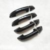 Door Handle Cover Plastic Imitation Carbon Fiber Trim fit for Skoda Superb 2 MK2 2010 2011 2012 2014 Car Styling Accessories