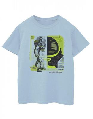 Girls Lightyear Buzz Tech Panel Cotton T-Shirt