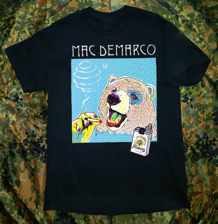 

Mac DeMarco Honey Альбом Музыка Унисекс Футболка Все Размеры от S до 5XL UB051 4XL