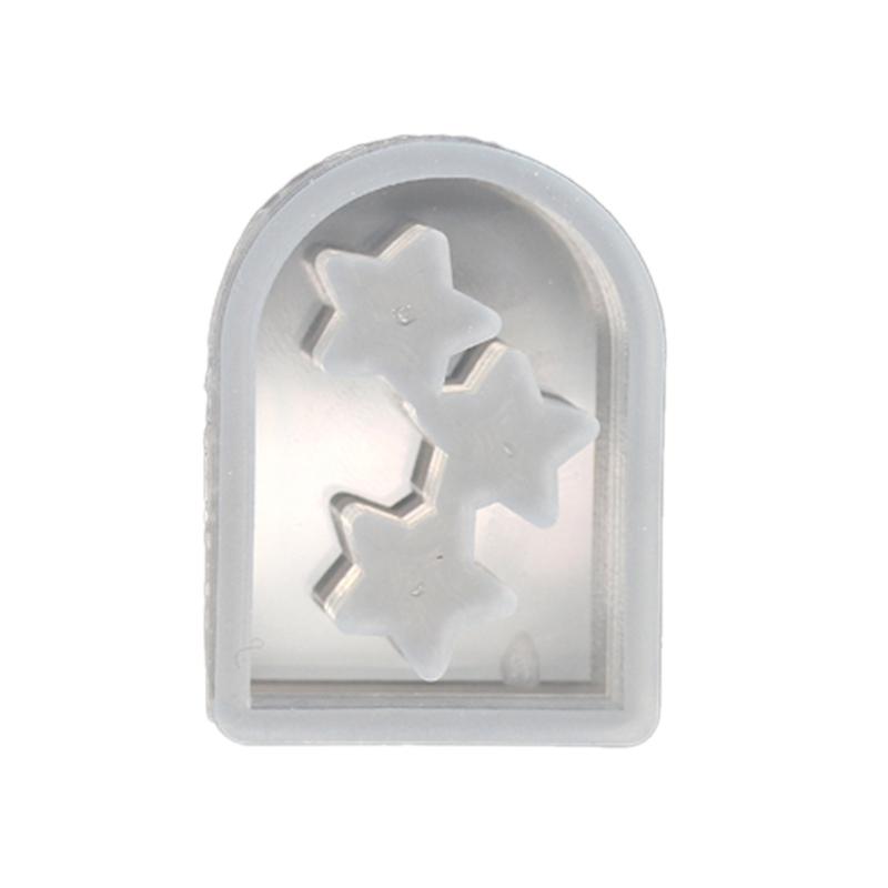 High Quality Liquid Silicone Mold Innovative Arched Door Quicksand Mold Perfect for DIY Crafts Keychains and Phone Cases