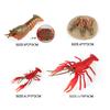 Oenux Ocean Animals Simulation Tiger Prawn Crayfish Shrimp Sea Life Model Figurines Action Figures Collection Toys For Kids Gift