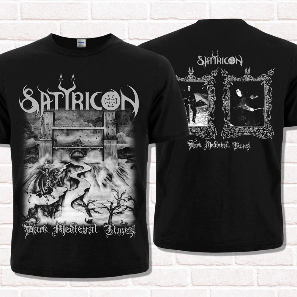 

Satyricon Dark Medieval Times T-Shirt (1993). True Norwegian Black Metal. M
