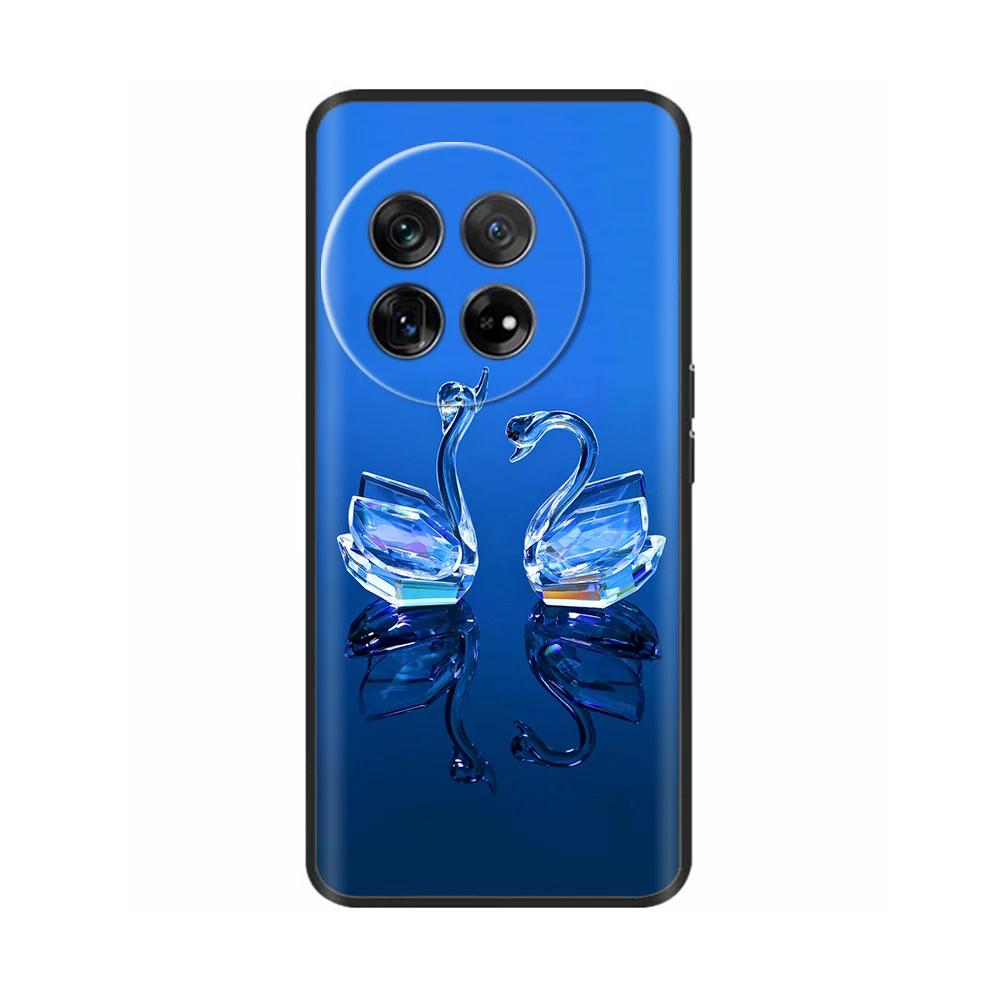 For OnePlus 12 Case Cover Silicone Soft TPU Phone Cases Bumper for One plus 12R 1+12 Oneplus12 5G Back Cover Funda Shockproof