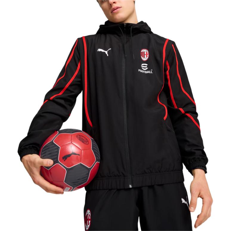 Puma Ac Milan Pre-Match Men's Woven Soccer Jacket 777716-04