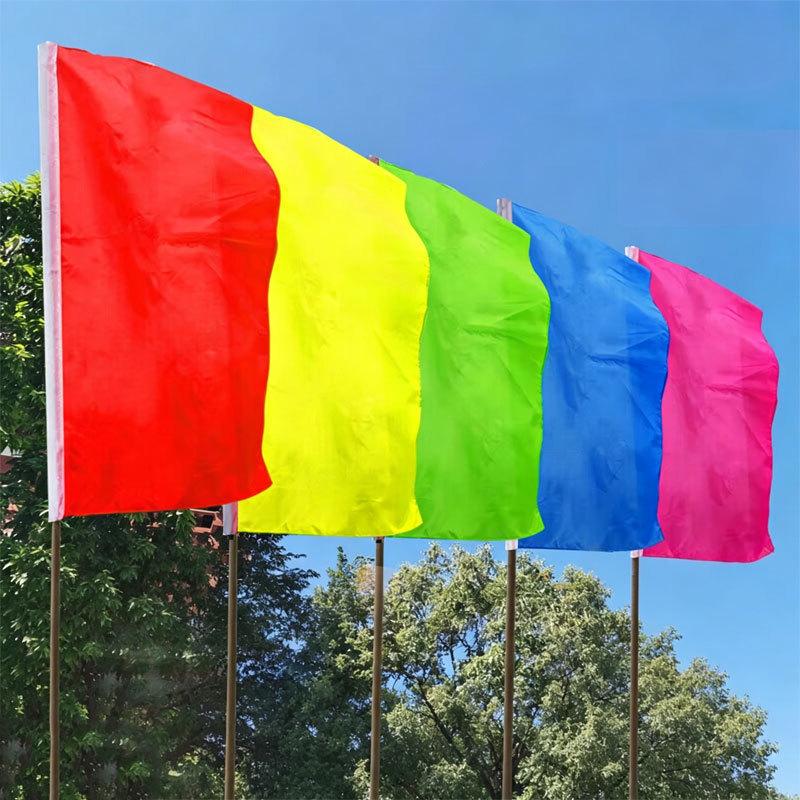 Outdoor Advertising & Guide Flag Set (10 Pcs)