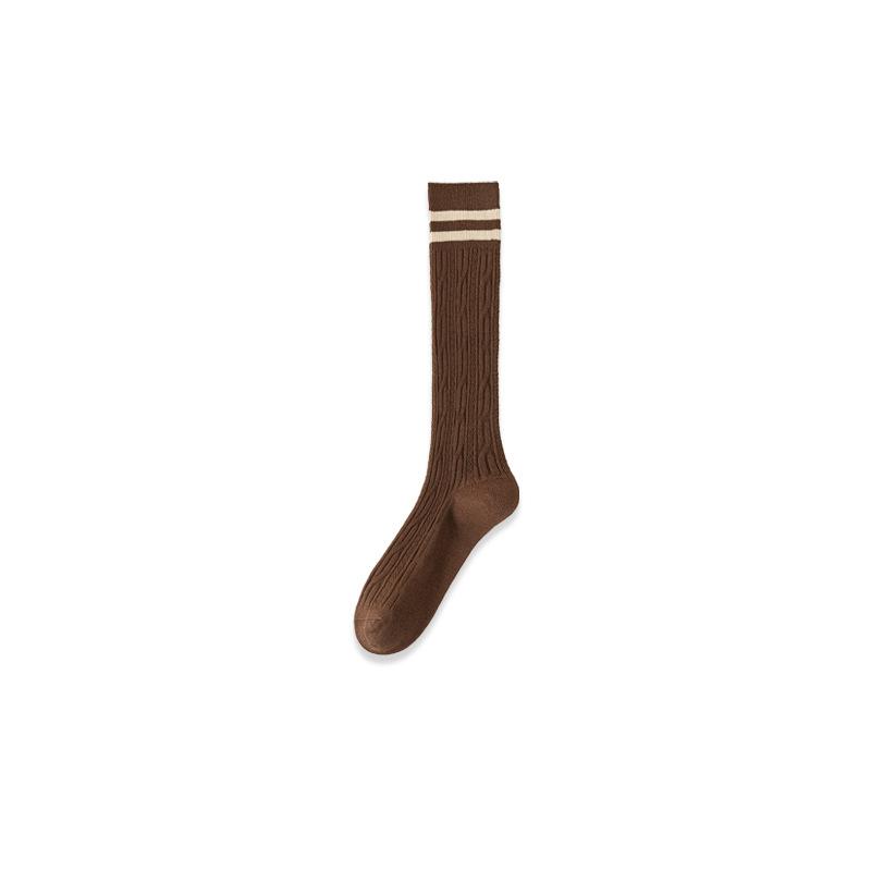 Female Spring and Autumn Fashion New Preppy Style Long Tube Pile Socks