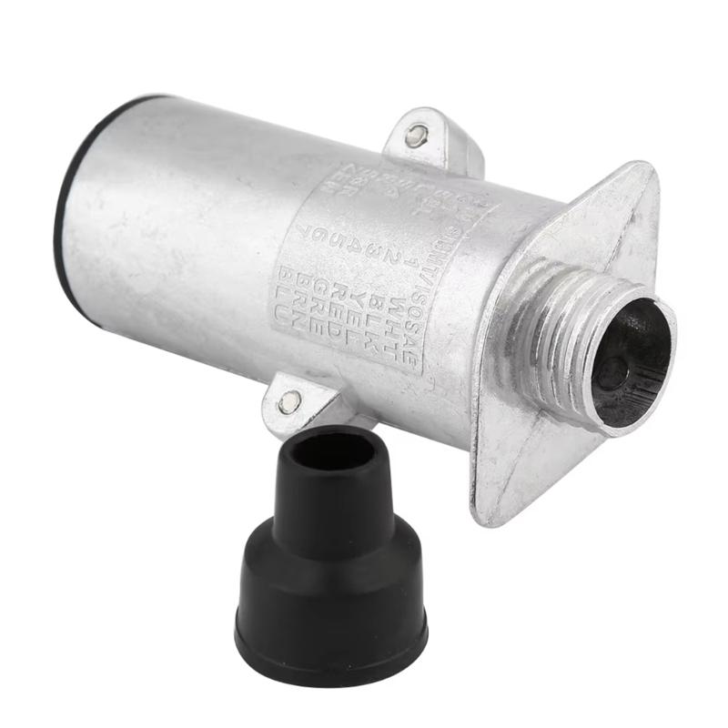 24V 7 Hole Aluminum Socket Quick Install Trailer Power Outlet for Mobile Home Truck & Commercial Vehicle Power Supply