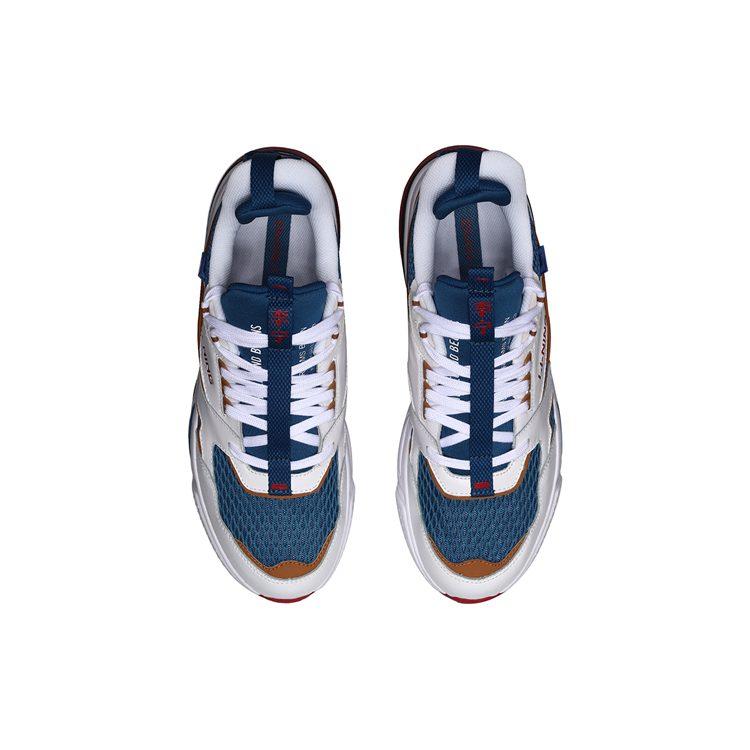 Li Ning 001 Running Shoes Men's Low Top White/Blue/Red AGLN227-7