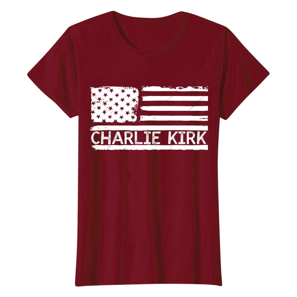 Women's Casual Daily Printed Top Round Neck T-shirt