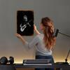 Ed Sheeran Konsert Metallskyltar Gitarrposter Estetisk Rumsinredning Män Anpassad Plåtskylt för Väggkonstdekoration Muralers Konst