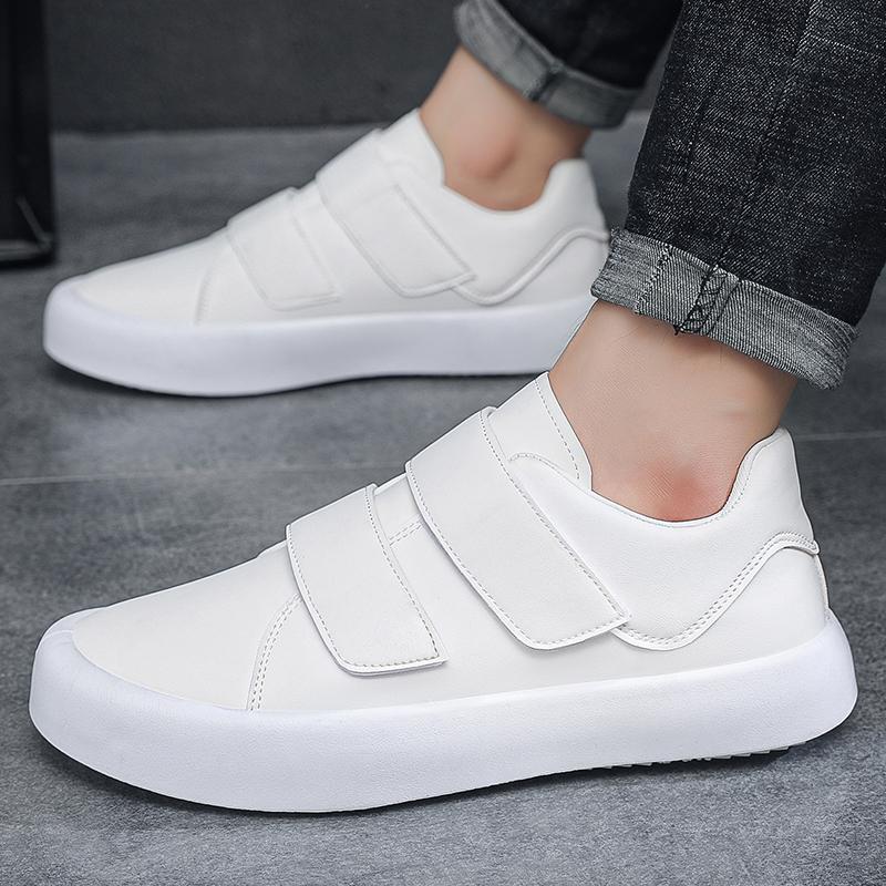 Casual sports shoes, anti-slip flat shoes, men's comfortable spring and autumn breathable vulcanized shoes, large size 46