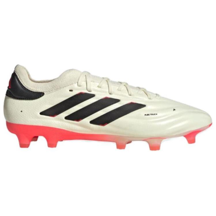 adidas Copa Pure 2 League FG Pakiet Energia Słoneczna Buty Unisex Biały Kość Słoniowa Rdzeń-Czarny IF5443