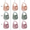 Silicone Bib Bowl Spoon Waterproof Infant Bibs Fashionable Baby Newborn Feeding Eating Supplies Toddle Adjustable Saliva