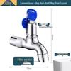 ZISIZ Outdoor Mop Sink Faucet with Lock