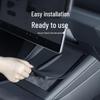 Tesla Model 3/Y Refresh Kabelloses Laden Silikonpad - Rutschfest, Vollständige Abdeckung Konsolenzubehör