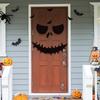 Halloween Door & Wall Stickers: Skeleton, Pumpkin, Ghost Designs