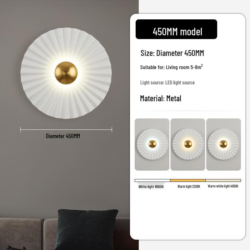 Modern Origami Wall Lamp for Bedroom, Living Room, Staircase, and Hallway