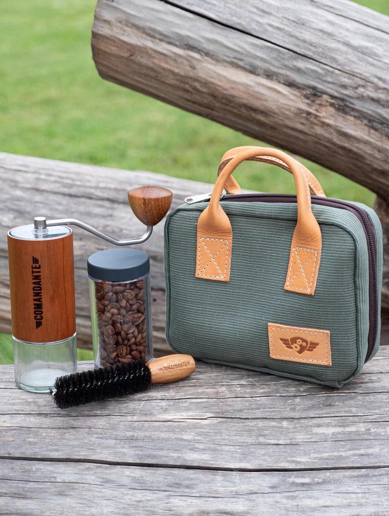 Genuine Comandante C40 Travel Bag FOREST Coffee Grinder Case for C40 Made in Germany MK3/MK4, [Product Code]