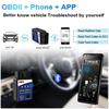 ANCEL ELM327 V1.5 Bluetooth OBD2 Scanner Strumento di diagnosi per auto Lettore di codici di errore del motore Mini adattatore OBDII ODB2 per Android