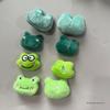 Cute Cartoon Plush Frog Doll Bag with Accessories & Brooches